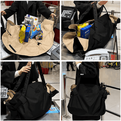 Mabag™ — Le Sac de Courses qui se transforme en Tapis de Pique-Nique