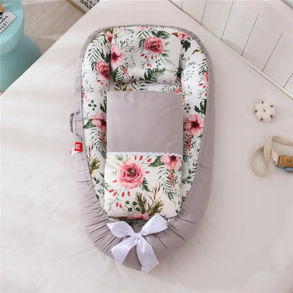 joliMAMA: ENSEMBLE NID DE BEBE PLIABLE EN COTON